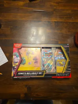 Pokemon TCG Iono's Bellibolt ex Premium Collection Box NEW/Factory Sealed - Image 1