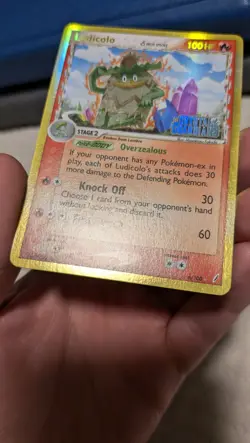 Pokemon Ludicolo (Delta Species) EX Crystal Guardians Reverse Stamped 6/100 - LP - Image 4