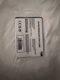 Pokemon Perfect Order Prerelease Staff Kit Sealed 4 Promos - Image 4