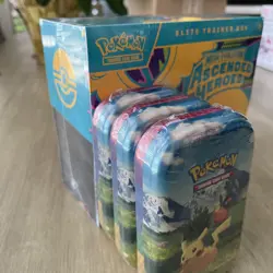 Pokemon Mega Evolution Ascended Heroes Elite Trainer Box ETB & 3 Mini Tins - Image 2