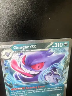 Gengar EX RR #104/162 Pokemon 2024 Temporal Forces - Image 5