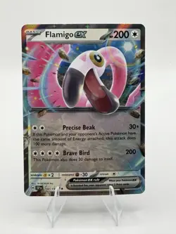 Flamigo EX - 160/191 - Pokemon Surging Sparks Double Rare NM - Image 1