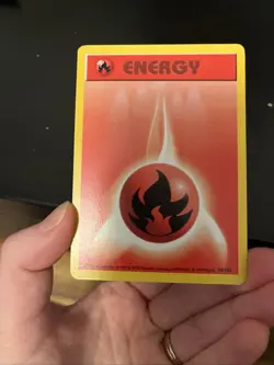 Pokemon Shadowless Base Set Energy VLP Lot Fighting 97/102 Fire 98/102 - Image 5