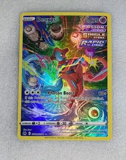 Deoxys GG12/GG70 NM/M SWSH Crown Zenith Galarian Gallery Pokemon TCG - Image 1