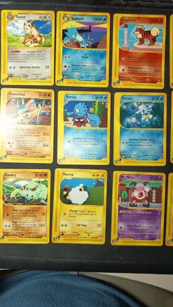 Pokemon Lotto 18 Carte Aquapolis (Excellent / Nm) Rare Eng No Charizard - Image 2
