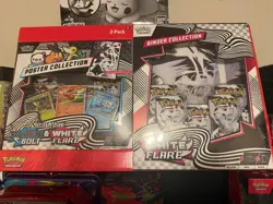 Pokemon TCG: Scarlet & Violet-White Flare Binder and Poster Collection - Image 1
