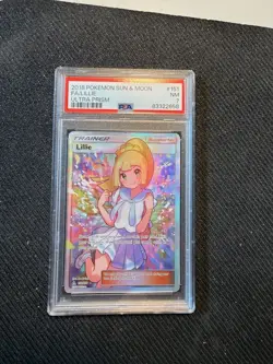 2018 Pokemon sun & moon #151Ultra Prism FA/Lillie NM 7 - Image 2