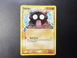 Pokemon TCG EX Dragon Frontiers Shellder Reverse Holo Stamp 63/101 - Image 1