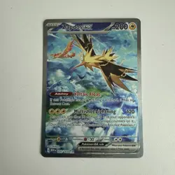 2023 Pokemon Zapdos EX Scarlet & Violet: 151 Special Illustration Rare #202/165 - Image 1