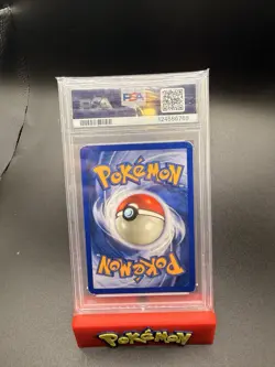 1999 Pokemon Jungle CLEFABLE HOLO RARE PRERELEASE STAMP SP #1/64 PSA 5-s - Image 2