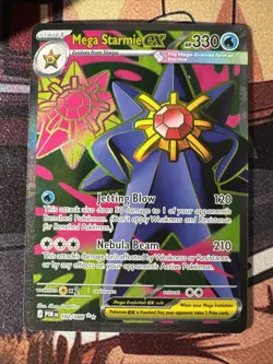 Pokemon Perfect Order Mega Starmie Ex 102/088 Ultra Rare - Image 1