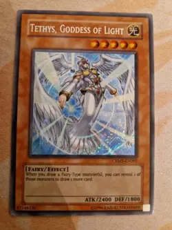 Yu-Gi-Oh Tethys, Goddess Of Light CRMS-EN095 - Secret Rare - Image 1