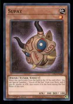 Yugioh Supay #LDS3-EN047 Legendary Duelists: Season 3 LP - Image 1