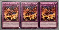The Monarchs Erupt SR01-EN038 (x3) Emperor of Darkness Unlimited LP - Image 1