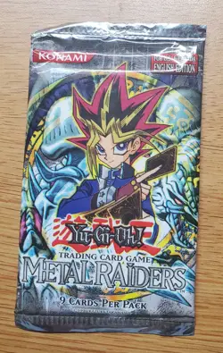 Yugioh Metal Raiders Booster Pack - Image 1