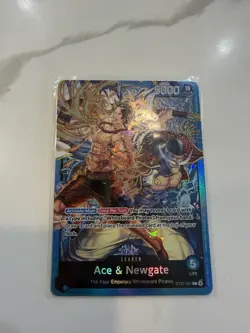 Bandai Ace & Newgate Leader Full Art Foil Special ST22-001 One Piece CCG - Image 3