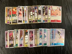 345 ONE PIECE TCG CARD GAME BULK LOT -All HOLO- R , SR & Reverse (Jolly Roger’s) - Image 2