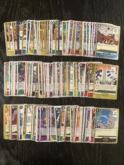 345 ONE PIECE TCG CARD GAME BULK LOT -All HOLO- R , SR & Reverse (Jolly Roger’s) - Image 3