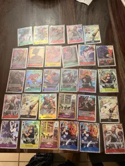 One Piece TCG- SR Lot Of 30 Op12, Op 10, Op15 Mix - Image 1