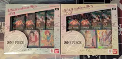 1 of each One Piece TCG Illustration Box Volume 1 And 2 PAIR *SEALED* Op06 Op07 - Image 1