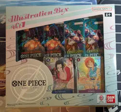 1 of each One Piece TCG Illustration Box Volume 1 And 2 PAIR *SEALED* Op06 Op07 - Image 3