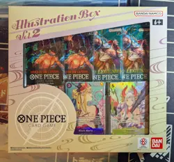 1 of each One Piece TCG Illustration Box Volume 1 And 2 PAIR *SEALED* Op06 Op07 - Image 4