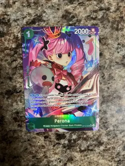 Perona (Alternate Art) OP12-034 Legacy of the Master Foil - Image 1