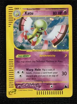 Xatu Pokemon e-Card Series Skyridge #H32 2003 - Image 1