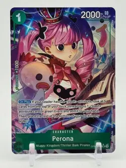 Perona (Alternate Art) OP12-034 Legacy of the Master Foil - Image 1