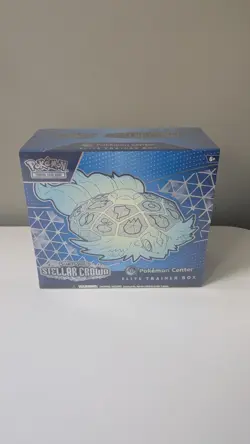 Stellar Crown Pokemon Center Elite Trainer Box SV07 Pokemon TCG Factory Sealed - Image 1