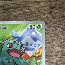Pokemon TCG Bulbasaur 037 MEP HP80 Leech Seed 2026 Stamped Holo Basic Card - Image 3