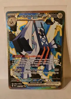 Pokemon 241/191 Sv08 Surging Sparks ArchaludonEX Holo Special Illustration Rare - Image 1