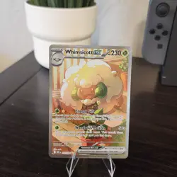 Pokemon TCG Whimsicott ex Special Illustration Rare Holo 165/086 230 HP EX - Image 1