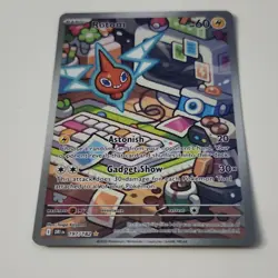 Pokemon Rotom 197/182 Sv10 Destined Rivals Illustration Rare Holo 60 HP - Image 2