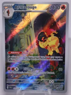 Armarouge - 203/198 [Scarlet & Violet] Pokemon TCG - Illustration Rare - NM - Image 1