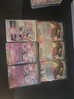 Pokemon 65 Card Lot. Pikachu Vmax Libre, Mega Lucario, Mew, Zapdos And More - Image 5