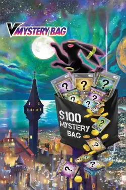 🔥 $100 Pokemon Mystery Bag JAM PACKED with Hits + Packs + Slabs + Merch! 🎉 - Image 1