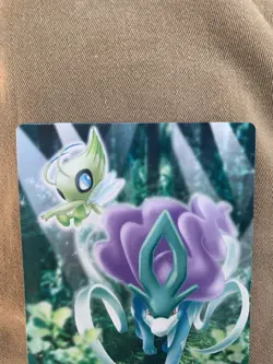 Suicune Celebi Pokemon Zukan Card #401 Japanese Rare Nintendo 2005 NM / Mint - Image 4