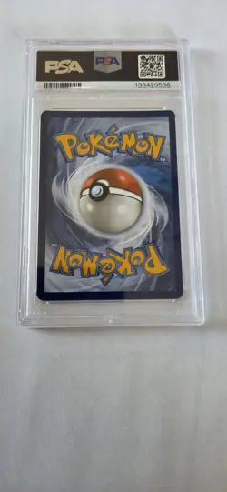 2025 POKEMON DRI EN-DESTINED RIVALS ILLUSTRATION RARE TEAM ROCKET'S MEOWTH PSA 9 - Image 2
