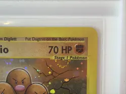 2002 Pokemon Expedition E-Reader 10/165 Dugtrio Holo Rare LP/NM - Image 4