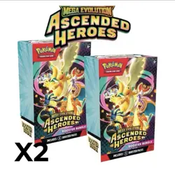 Pokemon Mega Evolution Ascended Heroes Booster Bundle (2x Boxes) PRESALE - Image 1
