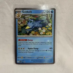 Pokemon Golduck 008 Black Star Promo Mega Evolutions - NM - Image 1