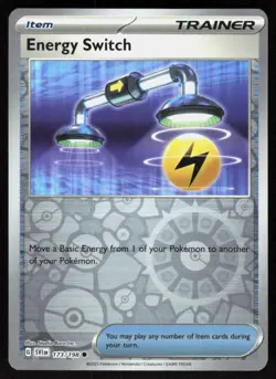Energy Switch 173/198 Common Scarlet & Violet Pokemon Reverse Holo Near Mint - Image 1
