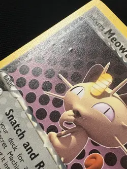Rocket's Meowth 46/109 Team Rocket Returns Regular - Vintage Pokemon TCG - Image 3