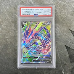 2020 Pokemon Eternatus V BSP Vmax Premium Collection #044 PSA Gem Mint 10 ENG - Image 1