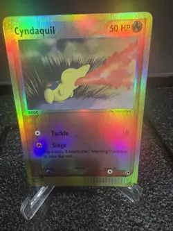 Pokemon TCG Cyndaquil 59/100 Sandstorm Reverse Holo Common LP - Image 1