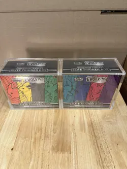 2 - Pokemon Center Exclusive Evolving Skies Elite Trainer Boxes (ETB) - Sealed - Image 1