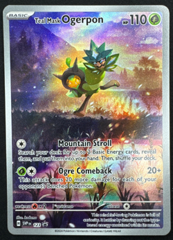 TEAL MASK OGERPON 123 NM SCARLET & VIOLET PROMO POKEMON 2024 - Image 1