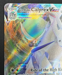 ICE RIDER CALYREX VMAX 46/198 NM ULTRA RARE CHILLING REIGN POKEMON 2021 - Image 4