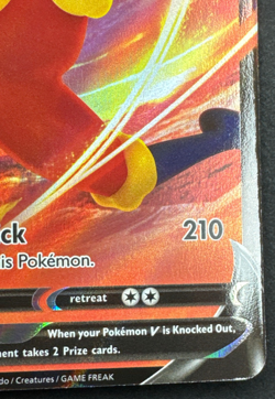 CINDERACE V 043/264 NM ULTRA RARE FUSION STRIKE POKEMON 2021 - Image 2